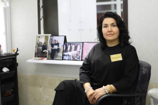 Айнаш в Астане